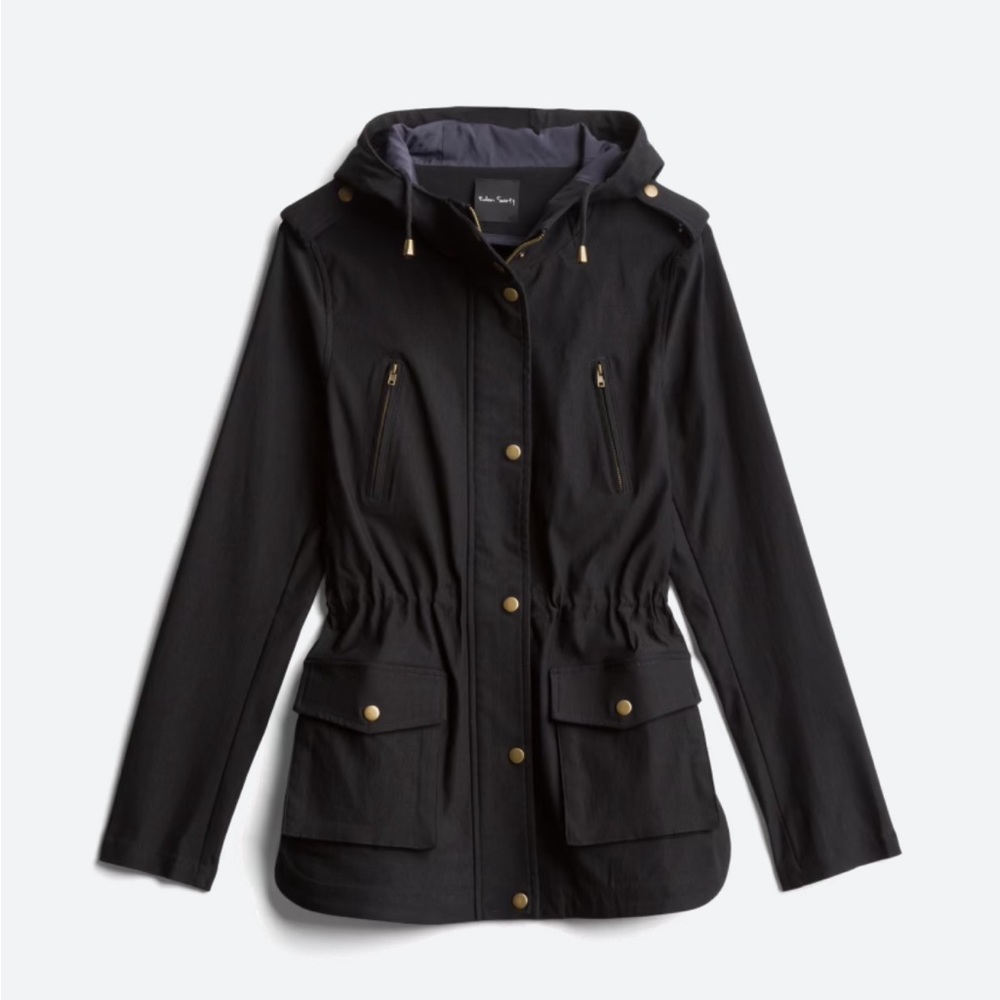 Eden Society Holly Contrast Hood Cargo Jacket